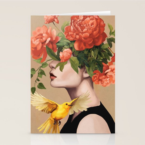 Blooming Essence Stationery Card Gallery Image 2