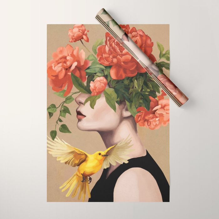 Blooming Essence Wrapping Paper Gallery Image 1