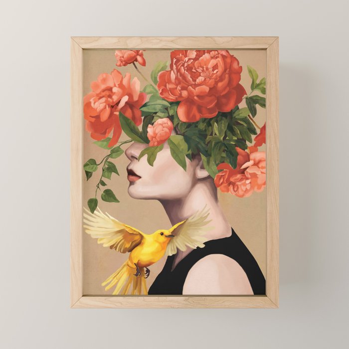Blooming Essence Mini Art Print Gallery Image 1