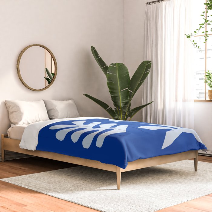 Chathams Blue Collage: Paper Cutouts Matisse Edition  Comforter Gallery Image 2