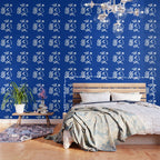 Chathams Blue Collage: Paper Cutouts Matisse Edition  Wallpaper Gallery Image 3