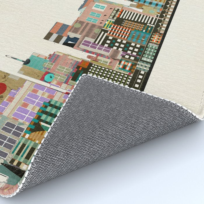 portland oregon skyline Rug Gallery Image 4
