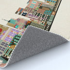 portland oregon skyline Rug Gallery Image 4