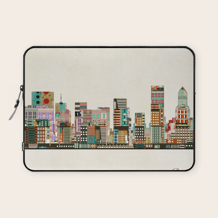 portland oregon skyline Laptop Sleeve Gallery Image 1