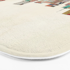 portland oregon skyline Bath Mat Gallery Image 3