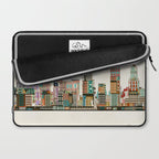 portland oregon skyline Laptop Sleeve Gallery Image 2
