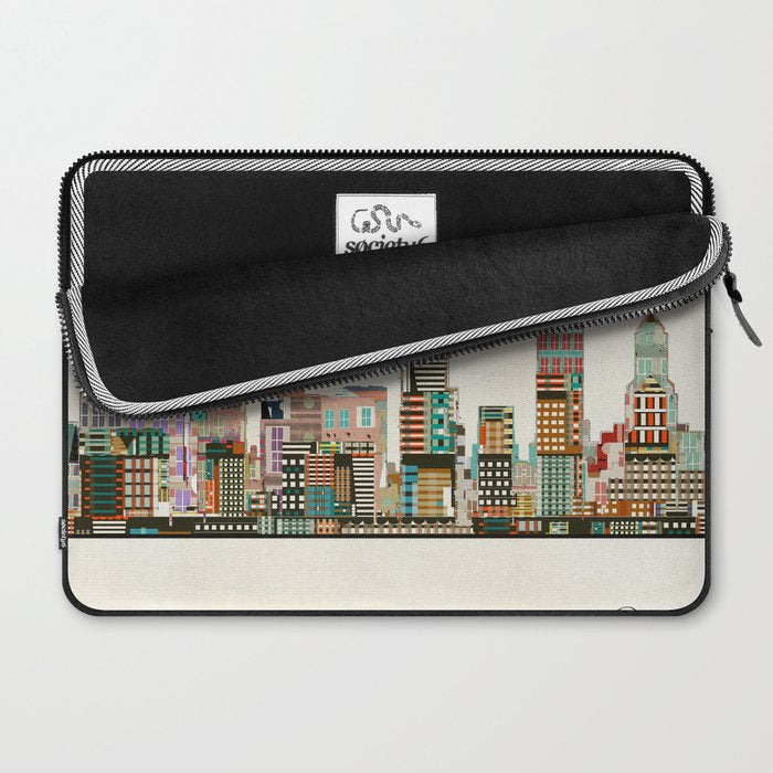portland oregon skyline Laptop Sleeve Gallery Image 2