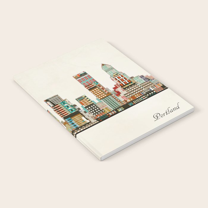 portland oregon skyline Notebook Gallery Image 2