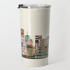 portland oregon skyline Travel Mug Gallery Image 3