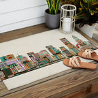 portland oregon skyline Outdoor Rug Gallery Image 2