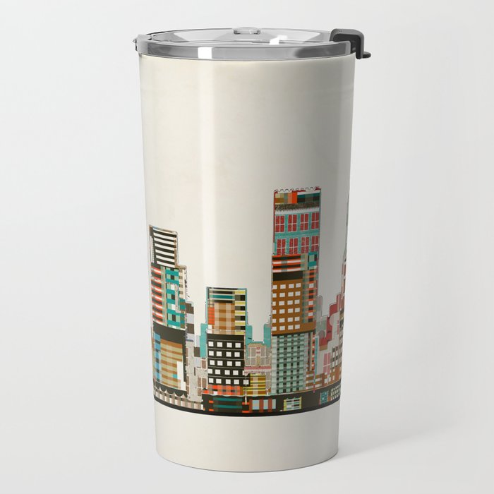 portland oregon skyline Travel Mug Gallery Image 2