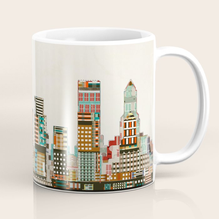 portland oregon skyline Coffee Mug Gallery Image 1