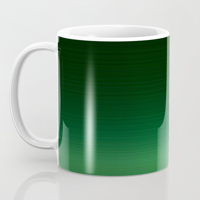 Ombre Forest Green  Coffee Mug Gallery Image 3