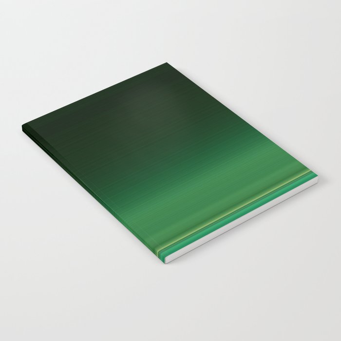 Ombre Forest Green  Notebook Gallery Image 1