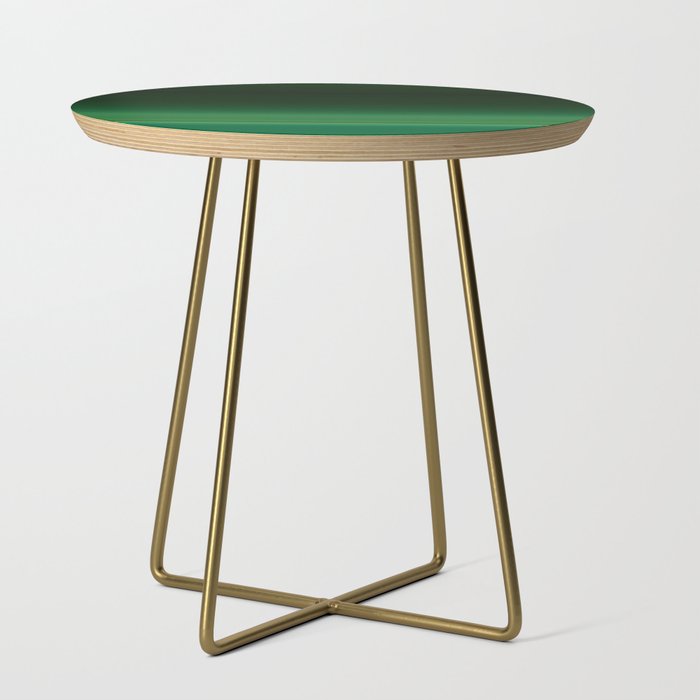 Ombre Forest Green  Side Table Gallery Image 1
