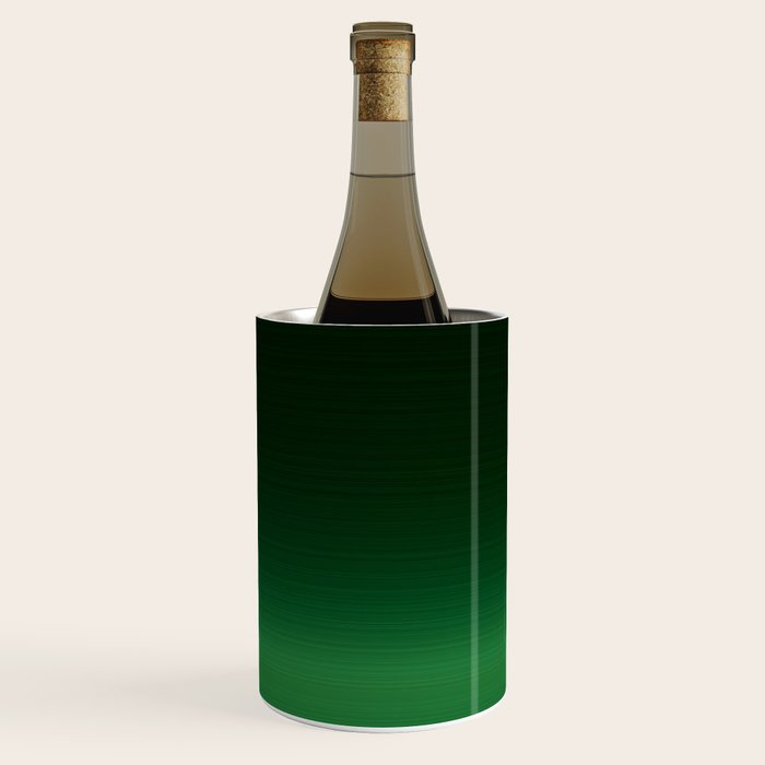Ombre Forest Green  Wine Chiller Gallery Image 1