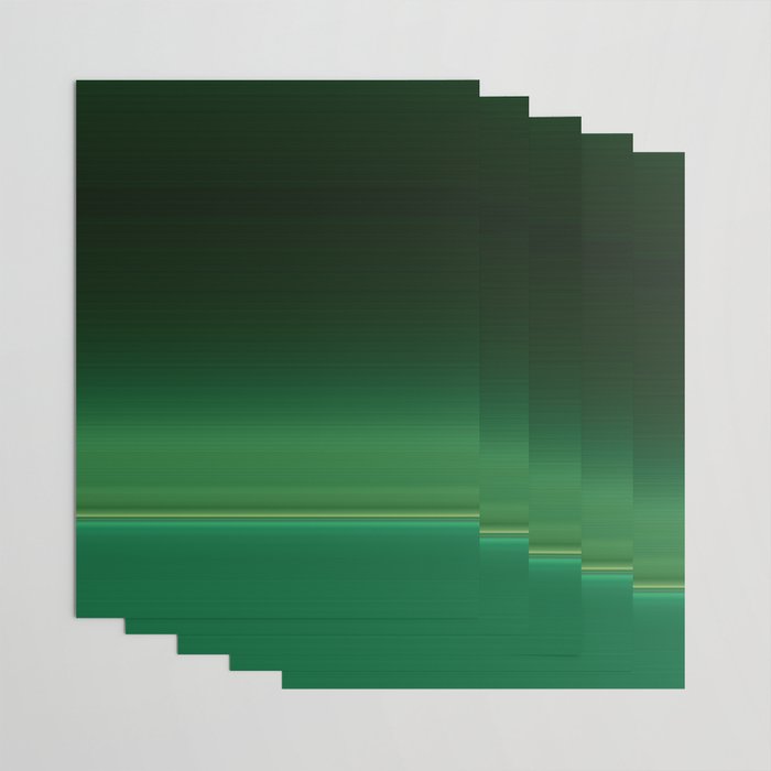 Ombre Forest Green  Wrapping Paper Gallery Image 3