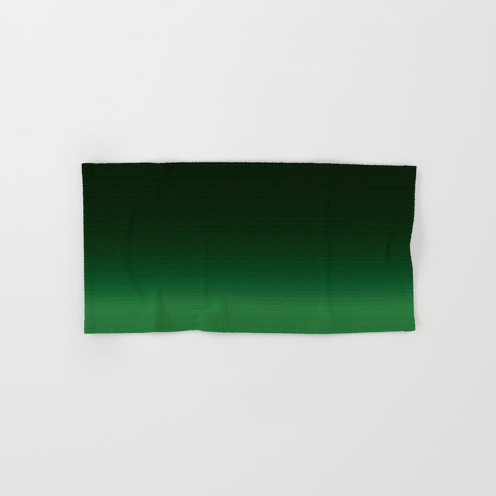Ombre Forest Green  Bath Towel Gallery Image 1