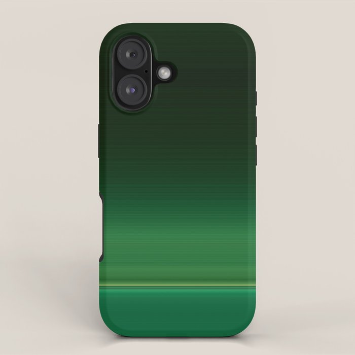 Ombre Forest Green  iPhone Case Gallery Image 1