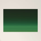 Ombre Forest Green  Welcome Mat Gallery Image 1