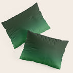 Ombre Forest Green  Pillow Sham Gallery Image 3