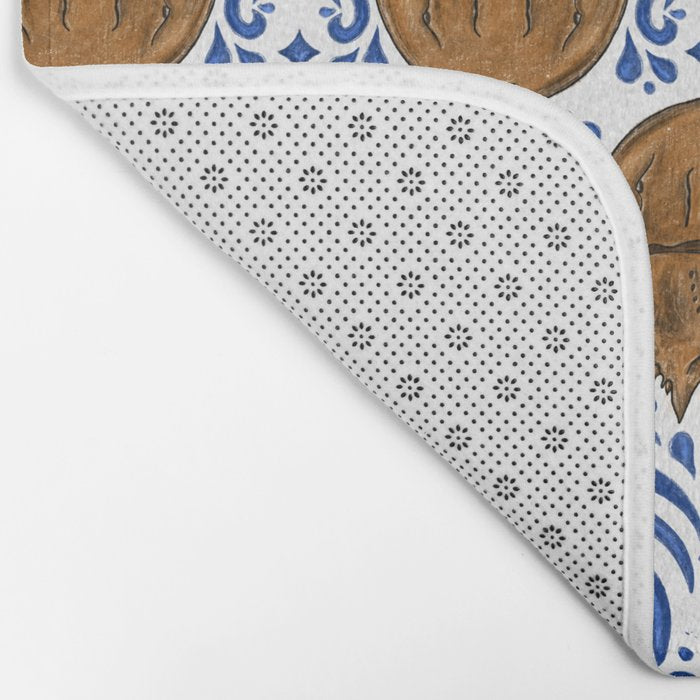 Horseshoe Crab Pattern Bath Mat Gallery Image 2