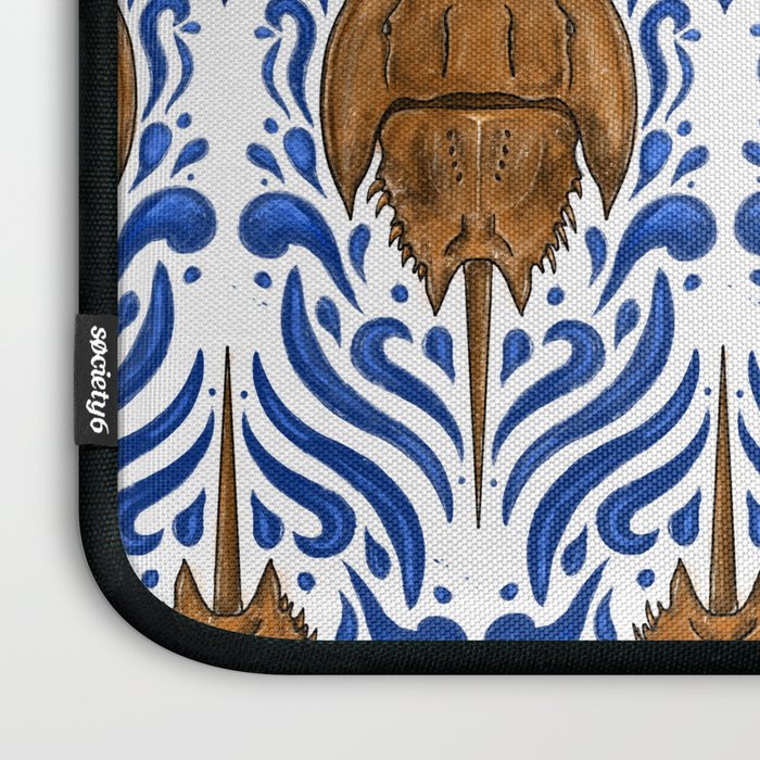 Horseshoe Crab Pattern Laptop Sleeve Gallery Image 3