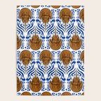 Horseshoe Crab Pattern Poster Gallery Image 4