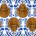 Horseshoe Crab Pattern Coffee Mug Gallery Image 2