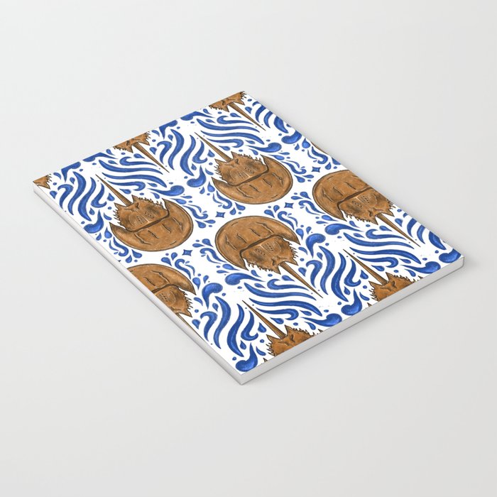 Horseshoe Crab Pattern Notebook Gallery Image 3