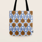 Horseshoe Crab Pattern Tote Bag Gallery Image 1