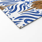 Horseshoe Crab Pattern Welcome Mat Gallery Image 2