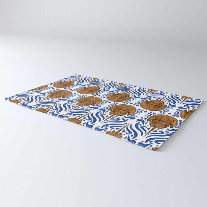 Horseshoe Crab Pattern Rug Gallery Image 3