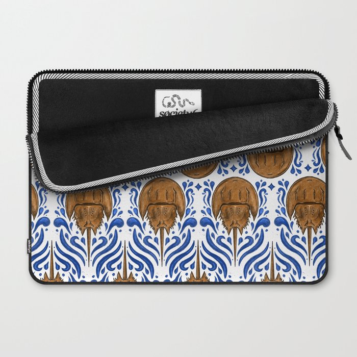 Horseshoe Crab Pattern Laptop Sleeve Gallery Image 2