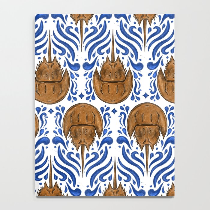 Horseshoe Crab Pattern Notebook Gallery Image 4