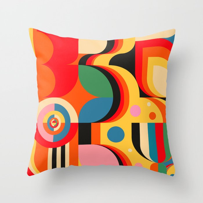 Girls in Wonderland Throw Pillow Gallery Image 6