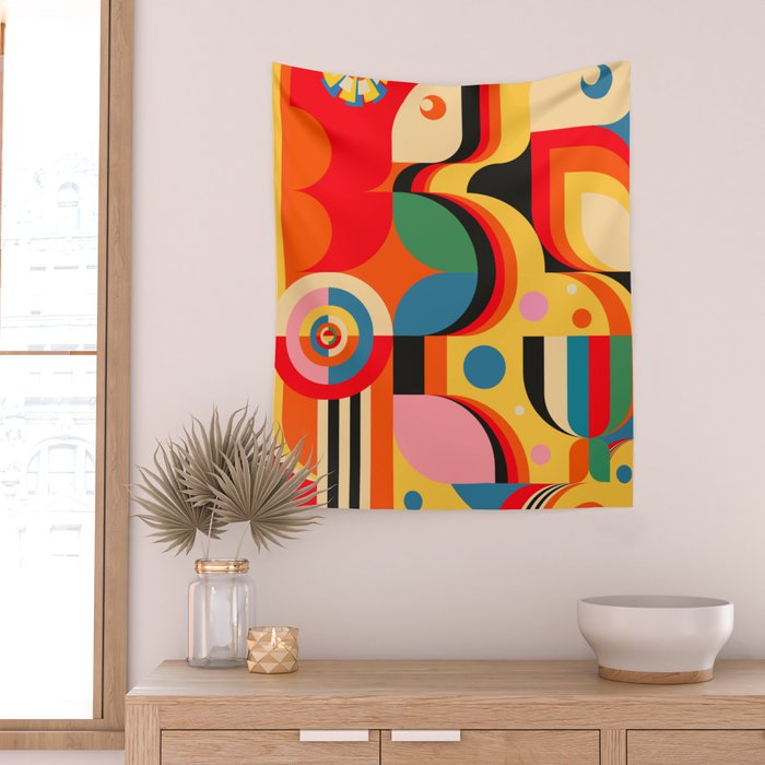 Girls in Wonderland Wall Tapestry Gallery Image 2
