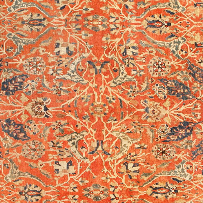 Antique Persian Sultanabad Rug Print Coffee Mug Gallery Image 2