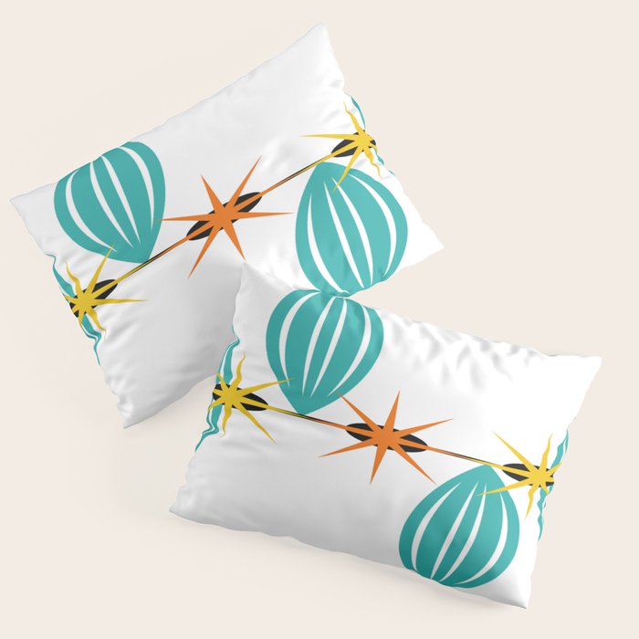 Mid-Century Modern Art 1.5 Pillow Sham Gallery Image 3