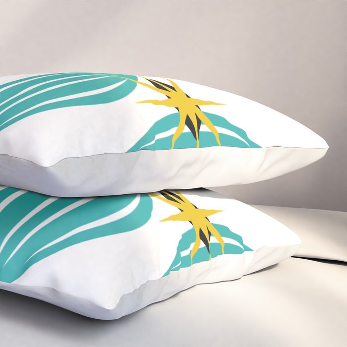Mid-Century Modern Art 1.5 Pillow Sham Gallery Image 3
