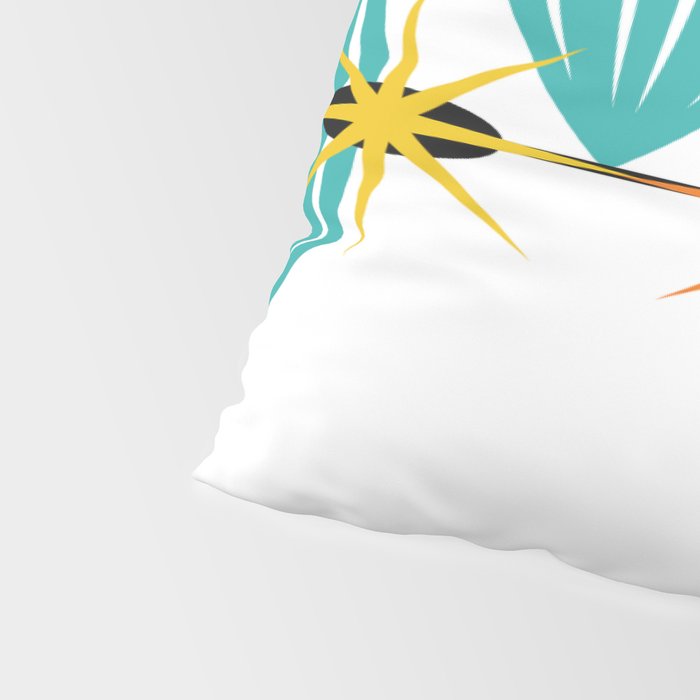 Mid-Century Modern Art 1.5 Pillow Sham Gallery Image 4