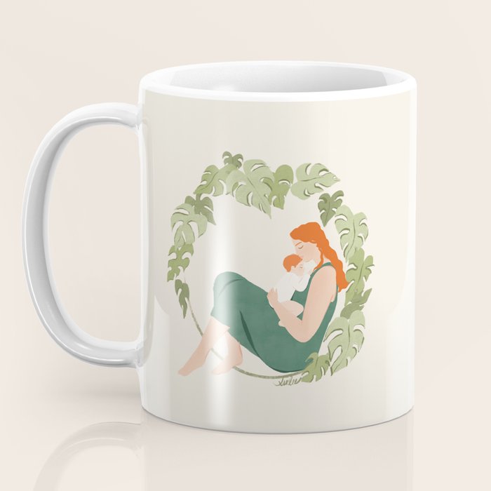 Maternal Bond (Red) Coffee Mug Gallery Image 3