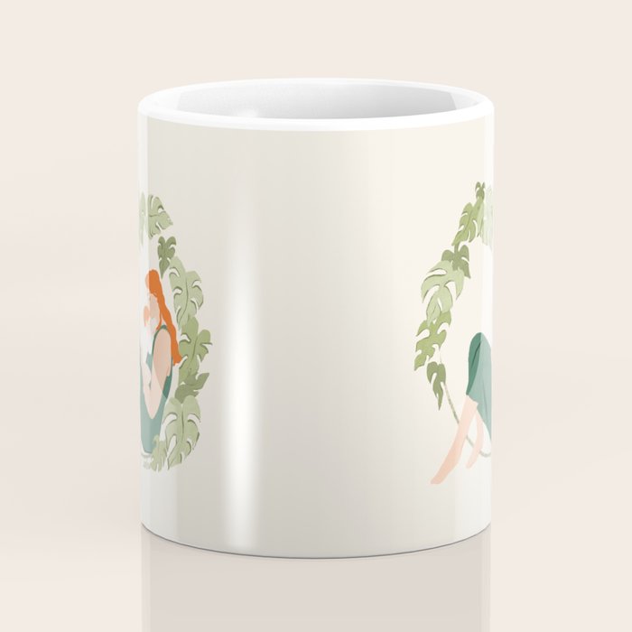 Maternal Bond (Red) Coffee Mug Gallery Image 4