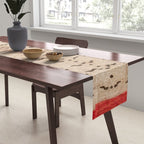 Tsudrukt South Tibetan Tiger Skin Rug Print Table Runner Gallery Image 2