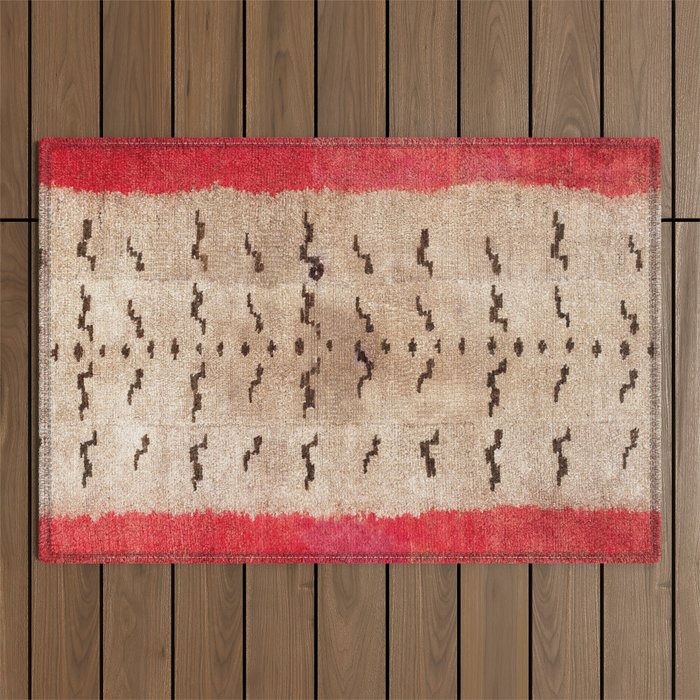 Tsudrukt South Tibetan Tiger Skin Rug Print Outdoor Rug Gallery Image 1