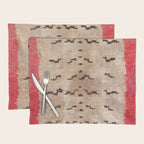Tsudrukt South Tibetan Tiger Skin Rug Print Placemat Gallery Image 1