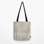 Beige White Minimalism 001 Tote Bag Gallery Image 2