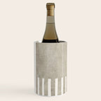 Beige White Minimalism 001 Wine Chiller Gallery Image 2