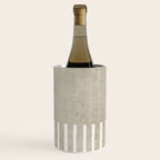 Beige White Minimalism 001 Wine Chiller Gallery Image 1