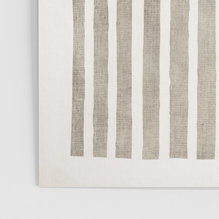 Beige White Minimalism 001 Poster Gallery Image 3